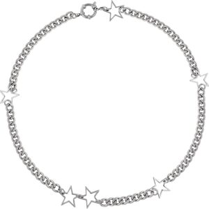 Goth Grunge Emo Star Choker Necklace