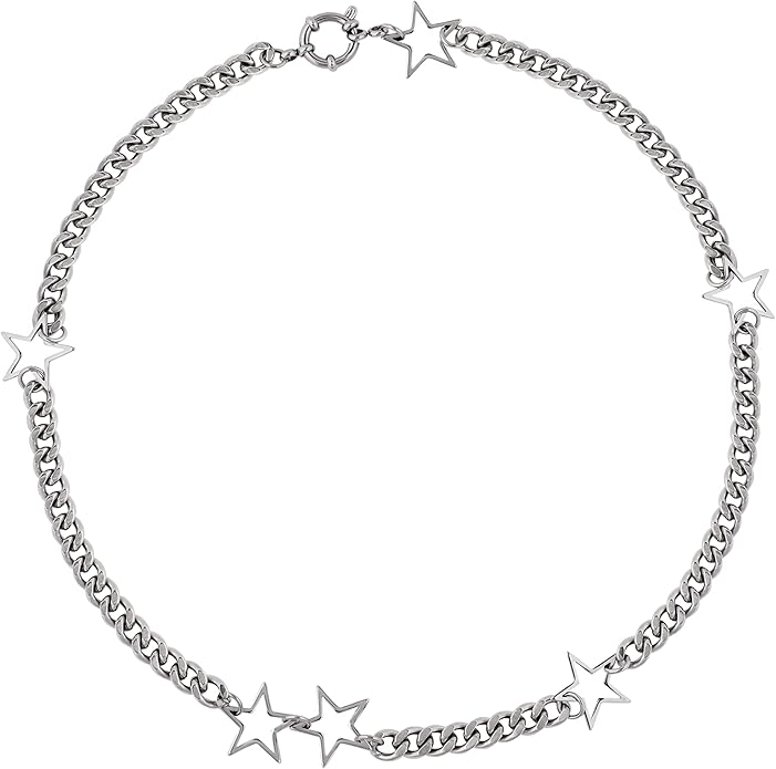 6187NR79SfL._AC_SY695_ Goth Grunge Emo Star Choker Necklace