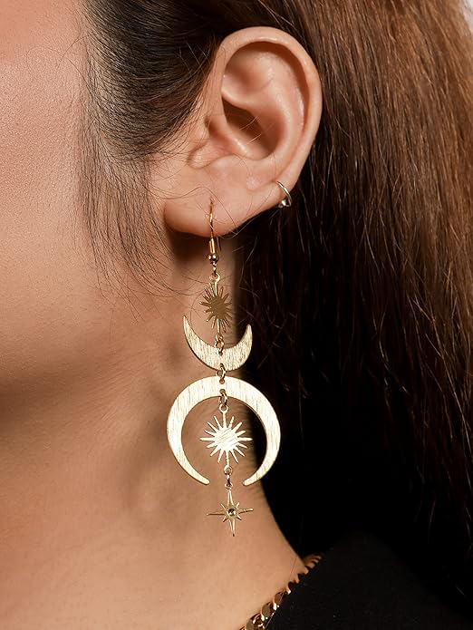 81xVa+ci-KL._AC_SY695_ Gothic Boho Sun Star Earrings - Image 4